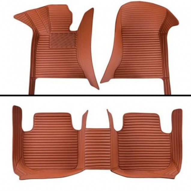 Cheap Luxury Leather Stripe Car Floor Mats Cheap Luxury Leather Stripe Car Floor Mats