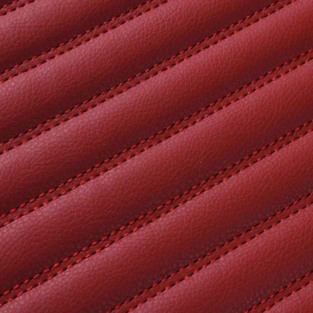 Cheap Maroon Luxury Leather Stripe Car Floor Mats Cheap Maroon Luxury Leather Stripe Car Floor Mats